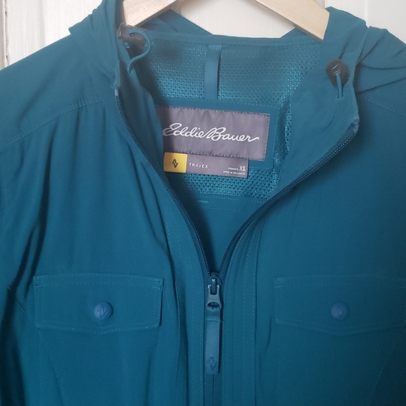Teal Eddie Bauer Jacket - Picture 2 of 4